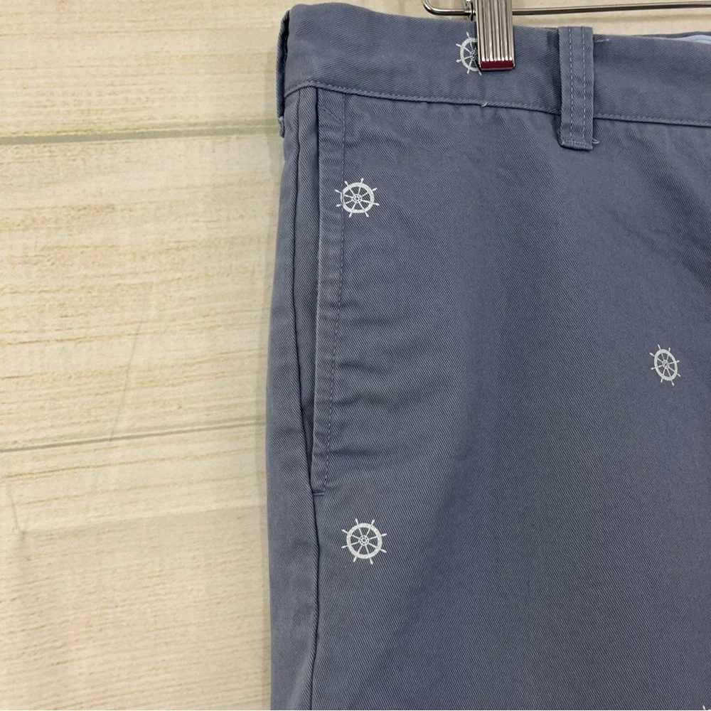 J.Crew Rivington Blue Nautical Chino Shorts